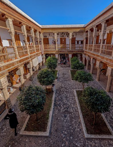 Rabat Medina Foundouk old town