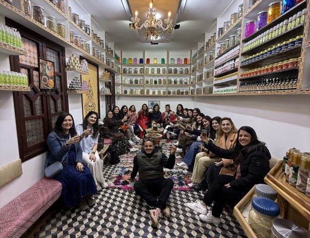Marrakech food tour Traik Spice Shop