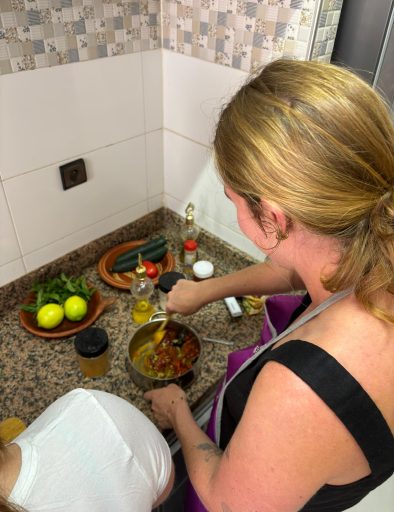 Casablanca cooking class with wissal moroccan food tour 11