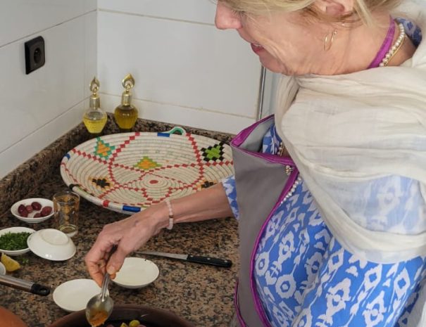 Casablanca cooking class with wissal moroccan food tour 13