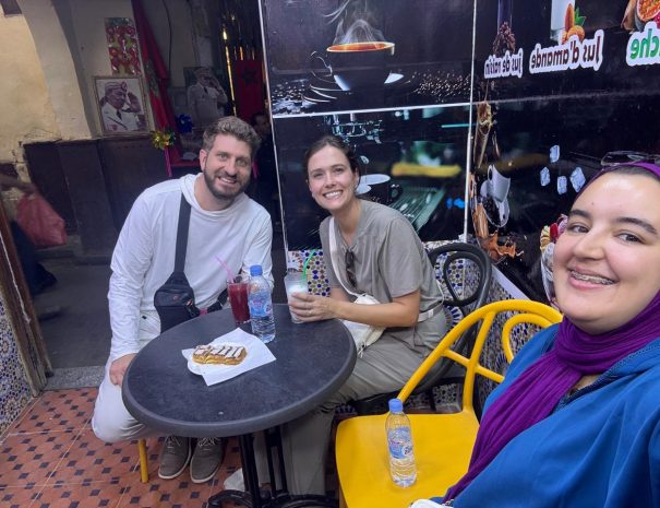 Faty guide fes moroccan food tour