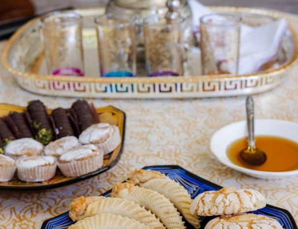 Rabab guide tangier family dinner experience moroccan food tour mint tea and cookies