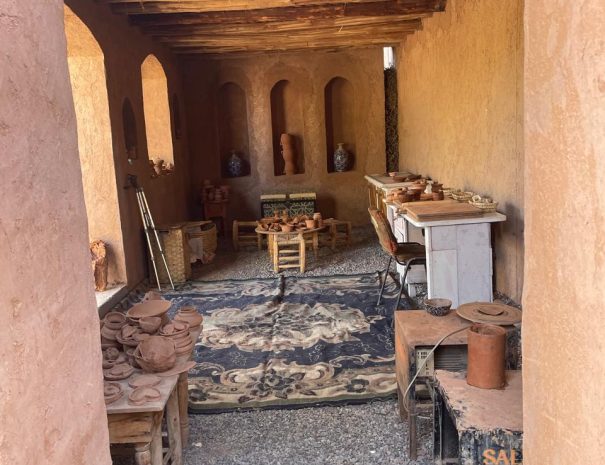 marrakech pottery workshop with amine salsala studio moroccan food tour 2
