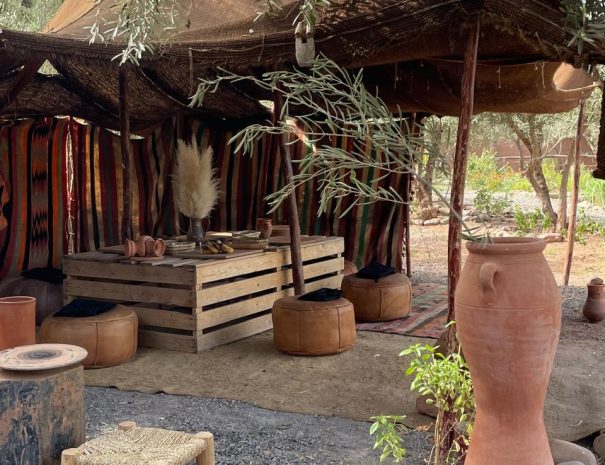 marrakech pottery workshop with amine salsala studio moroccan food tour 3