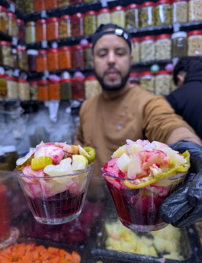 traked pickled vegetables